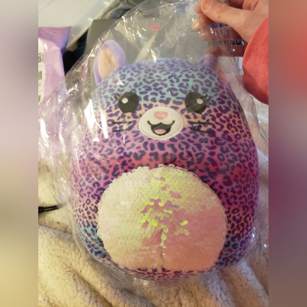 8 inch Multicolored Cheetah Squishmallow